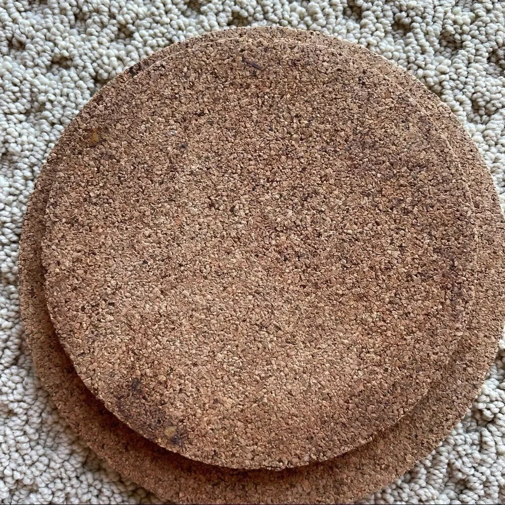 Set of 2  Cork Trivets